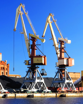 SHIP AND PORT CRANES